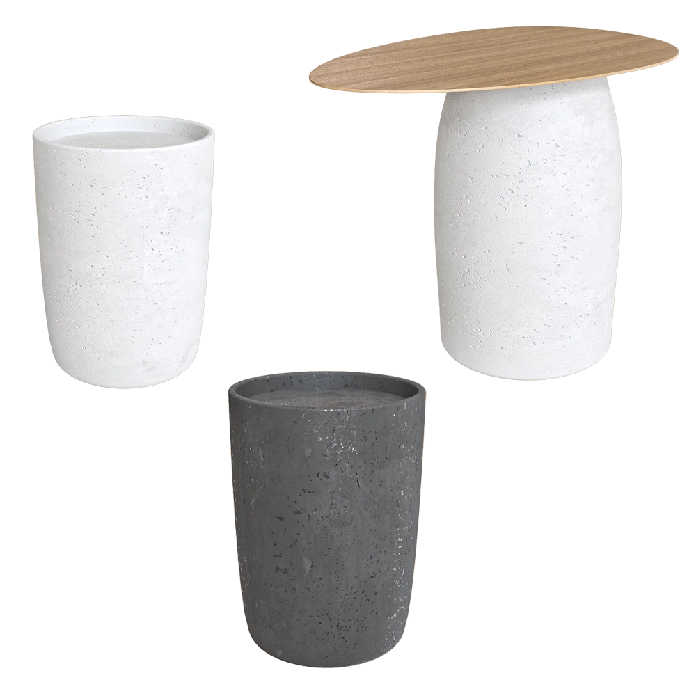 Alisa Sharanina - Coffee Table Avocado 3D Model