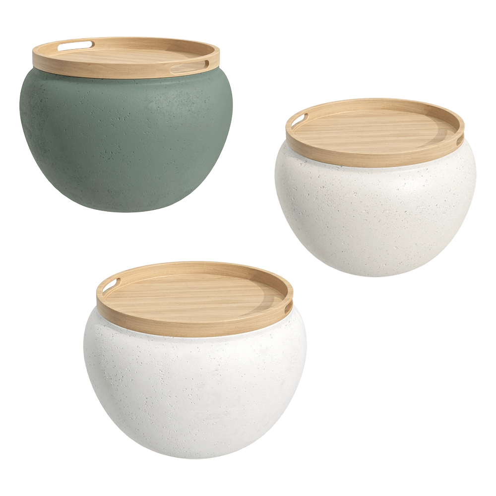 Alisa Sharanina - Coffee tables Pear 3D Model