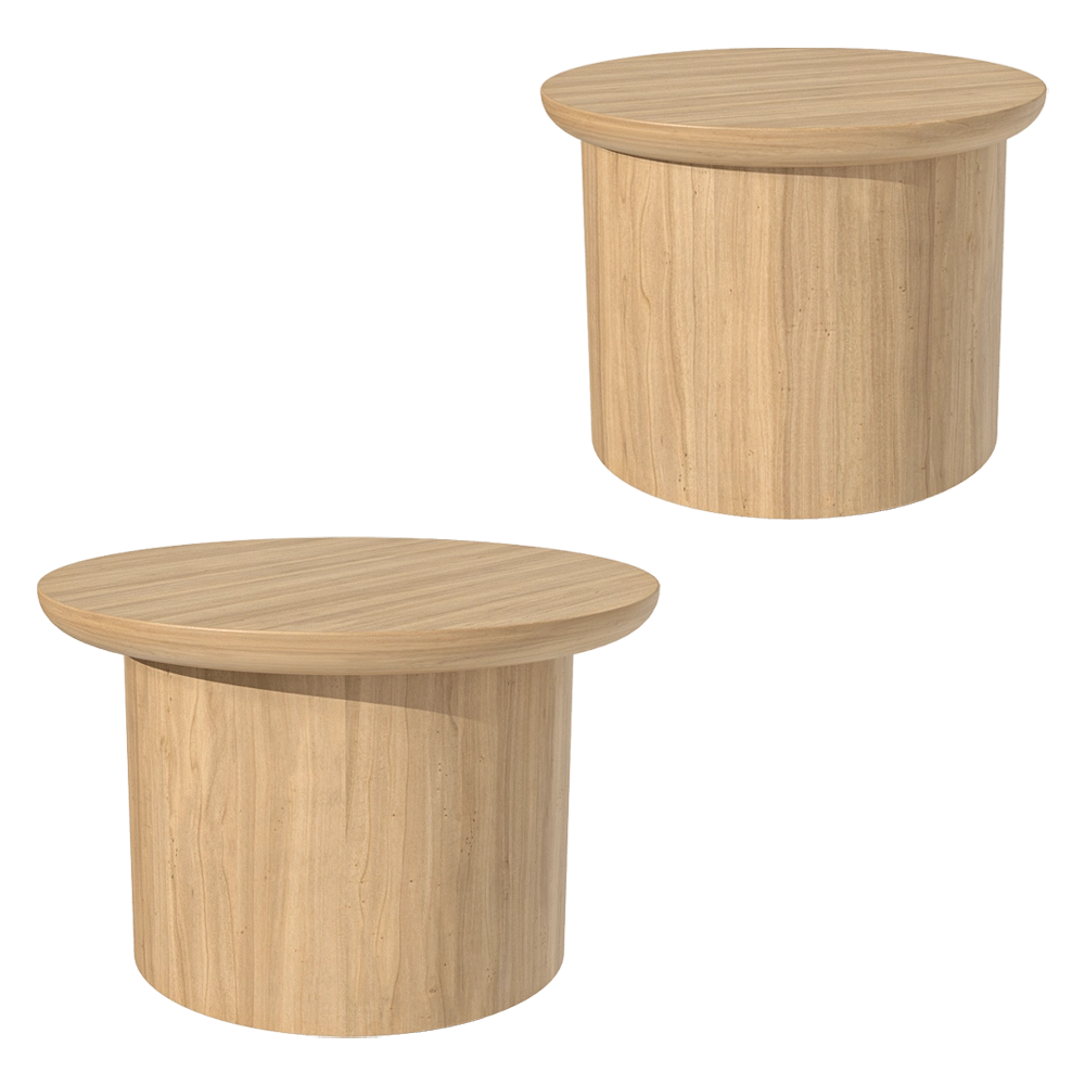 Alisa Sharanina - Coffee tables Sunday-Monday 3D Model