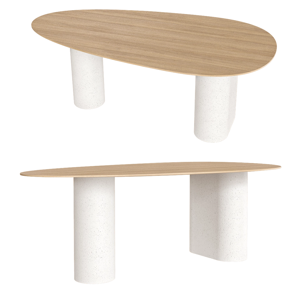 Alisa Sharanina - Dining table Avocado Tent 3D Model