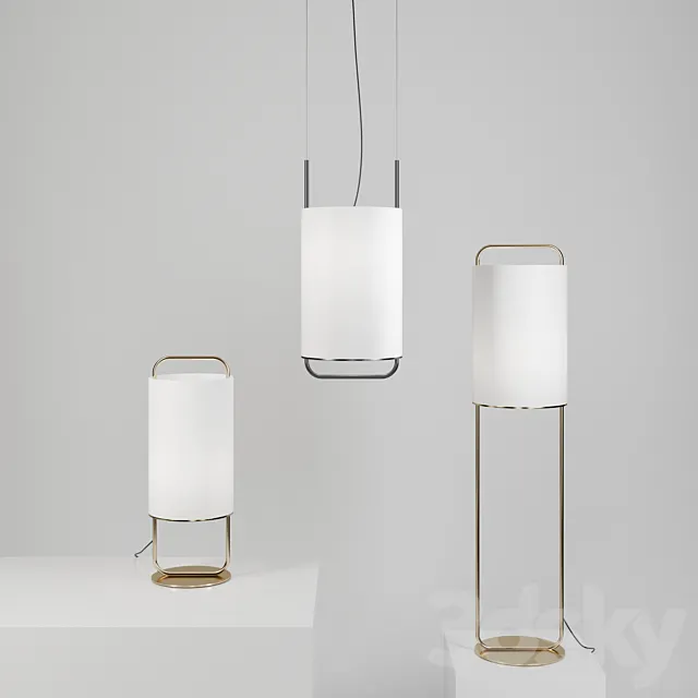 ALISTAIR lamps by Parachilna 3D Model