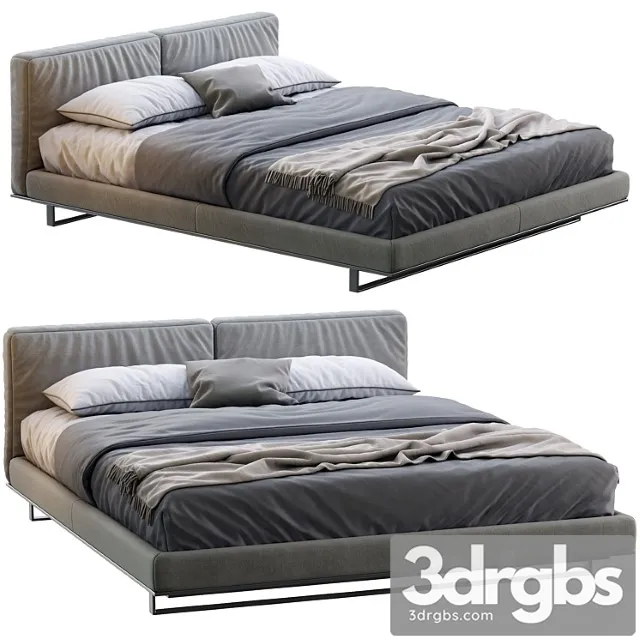 Alivar Bed Echo 2 3D Model Free