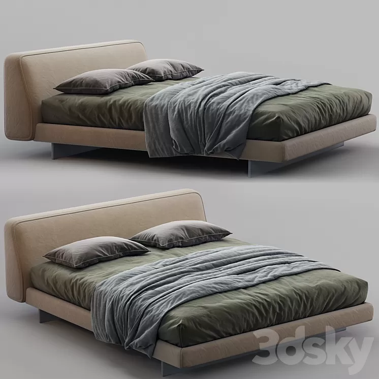 Alivar Bed FENG 3D Model