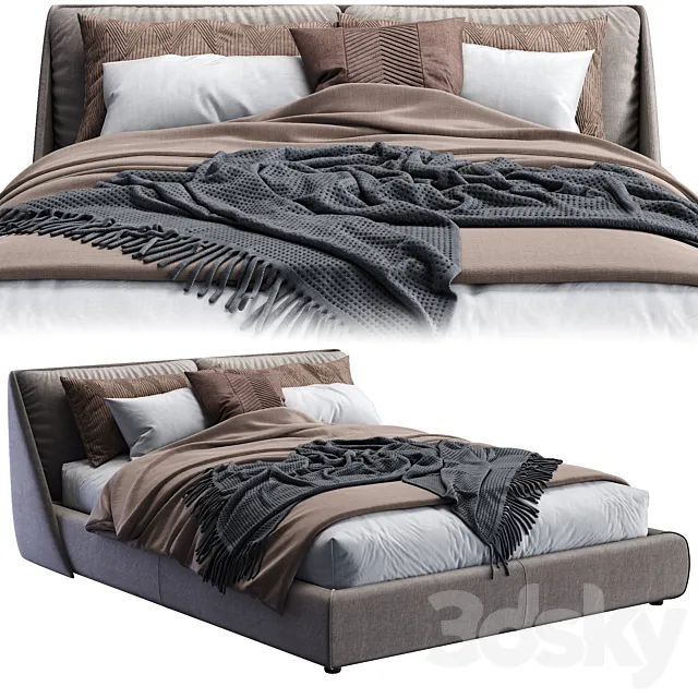 Alivar bed LAGOON 3DModel