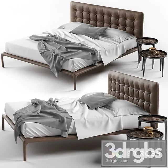 Alivar Boheme Bed 3D Model Free