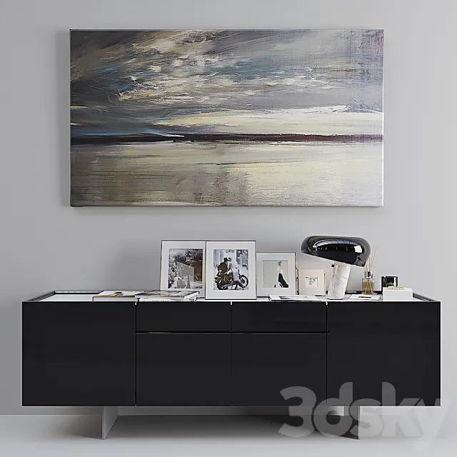 ALIVAR KUBIT SIDEBOARD 3D Model