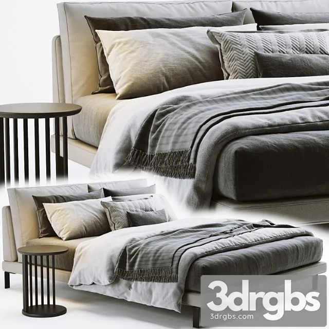 Alivar lady b bed_3 2 3D Model Free