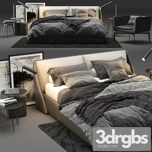 Alivar lagoon bed 2 3D Model Free