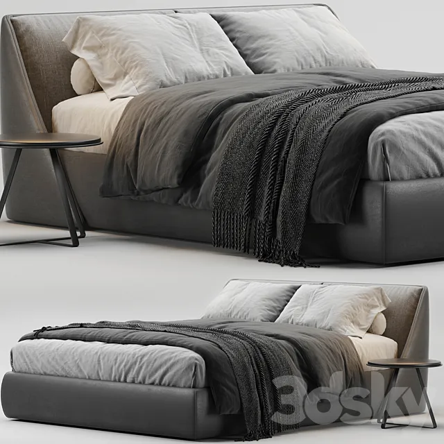 Alivar lagoon bed 3D Model