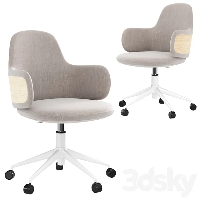 Alki Lan Office Swivel Chair 3D Model