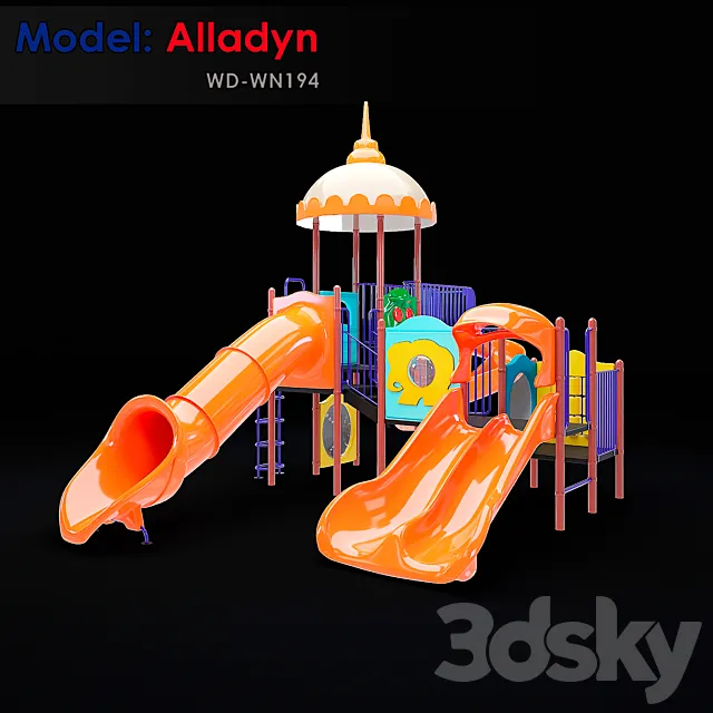 Alladin (WD-WN194) 3D Model