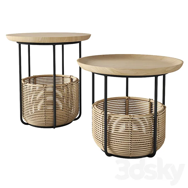 Allain Gilles Vincent Sheppard basket table 3DModel