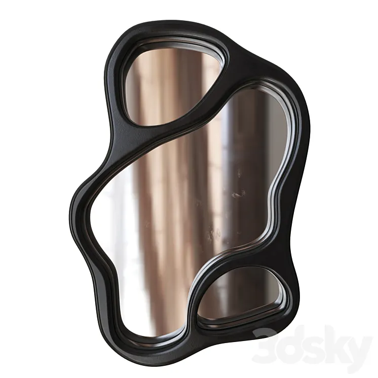 Allie Wall Mirror 3D Model Free