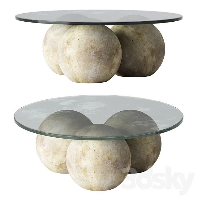 Allium Coffee Table by CFC Furniture 3D Model