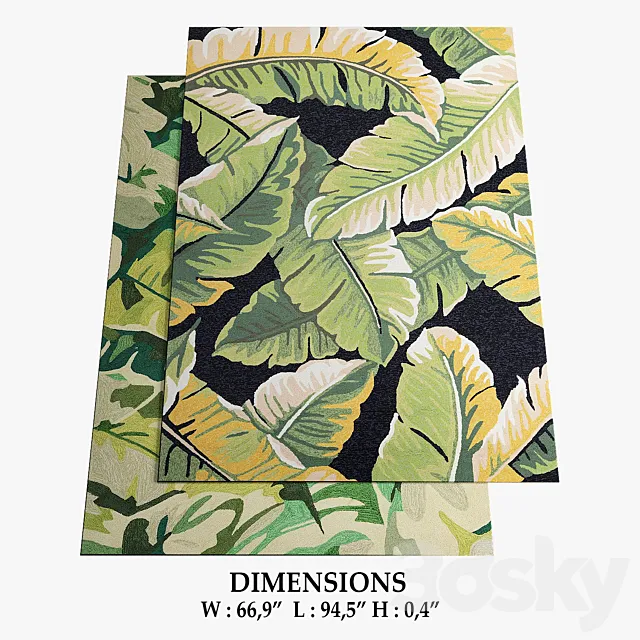 ALLMODERN Rugs_315 3D Model