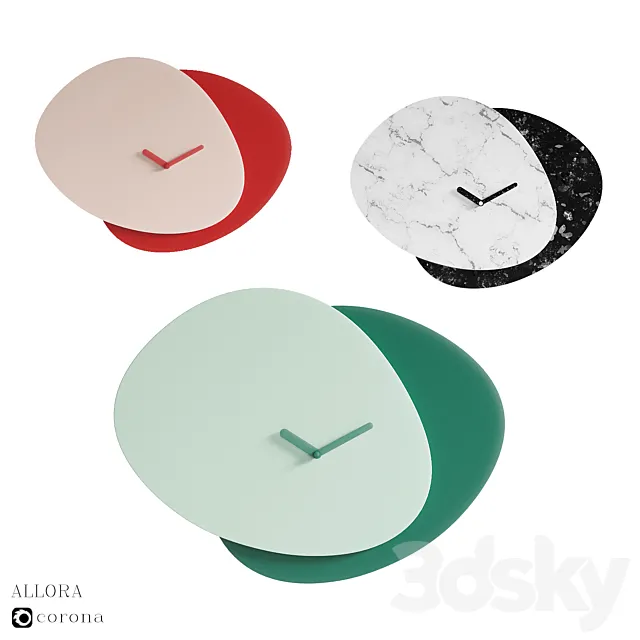 Allora clock 3DModel
