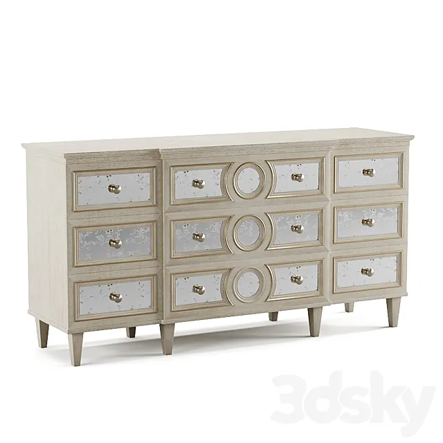 Allure dresser 3D Model