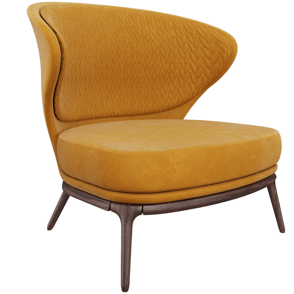 ALMA de LUCE - Armchair Mousgoum 3D Model