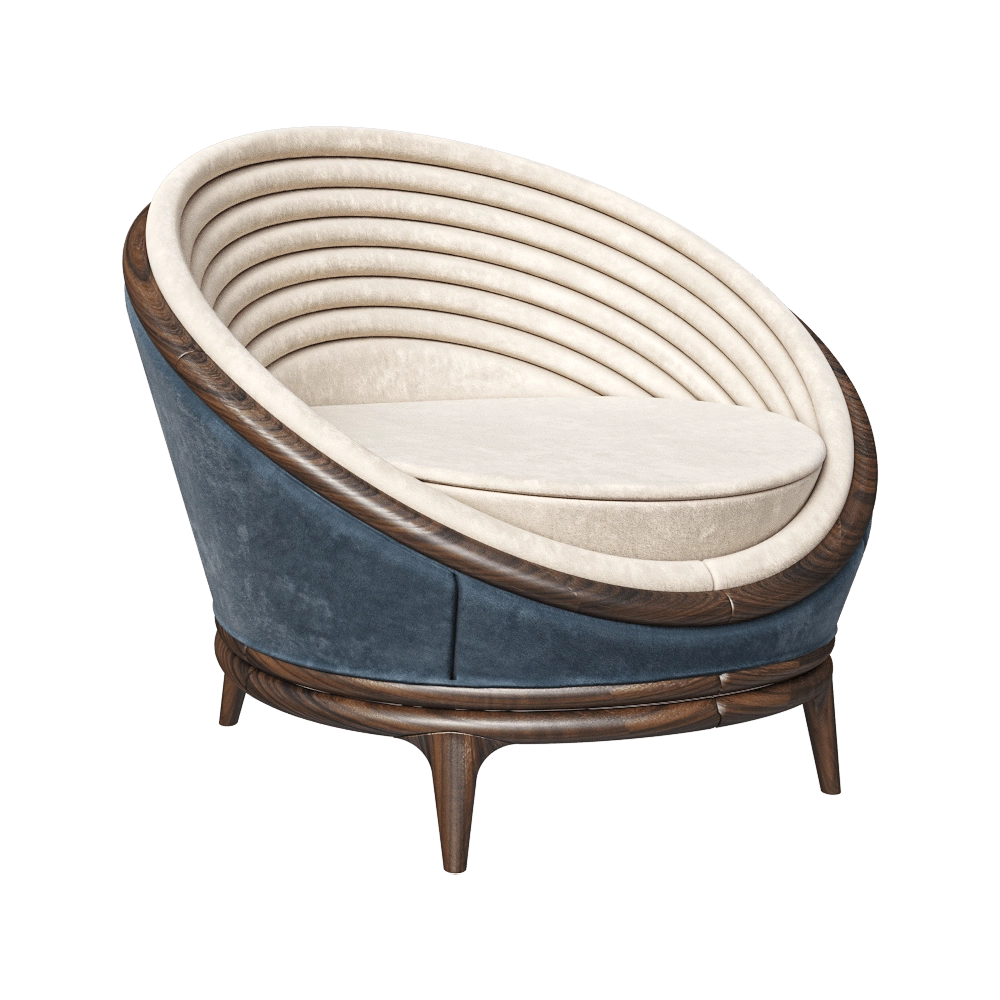 ALMA de LUCE - Armchair Ndebele 3D Model