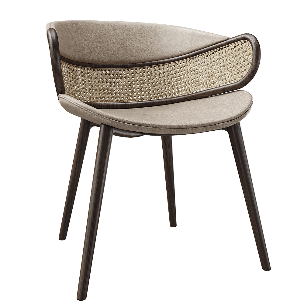 ALMA de LUCE - Dining armchair Mudhif 3D Model