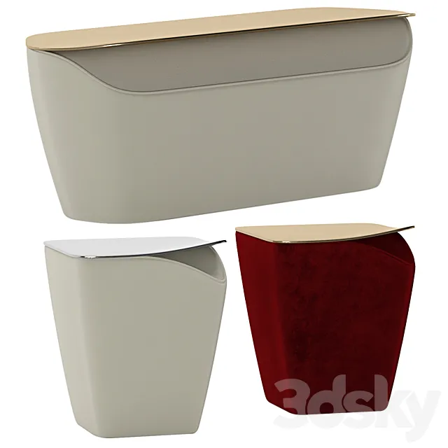Alma de luce MASOULEH BENCH STOOL Pouf Free Download