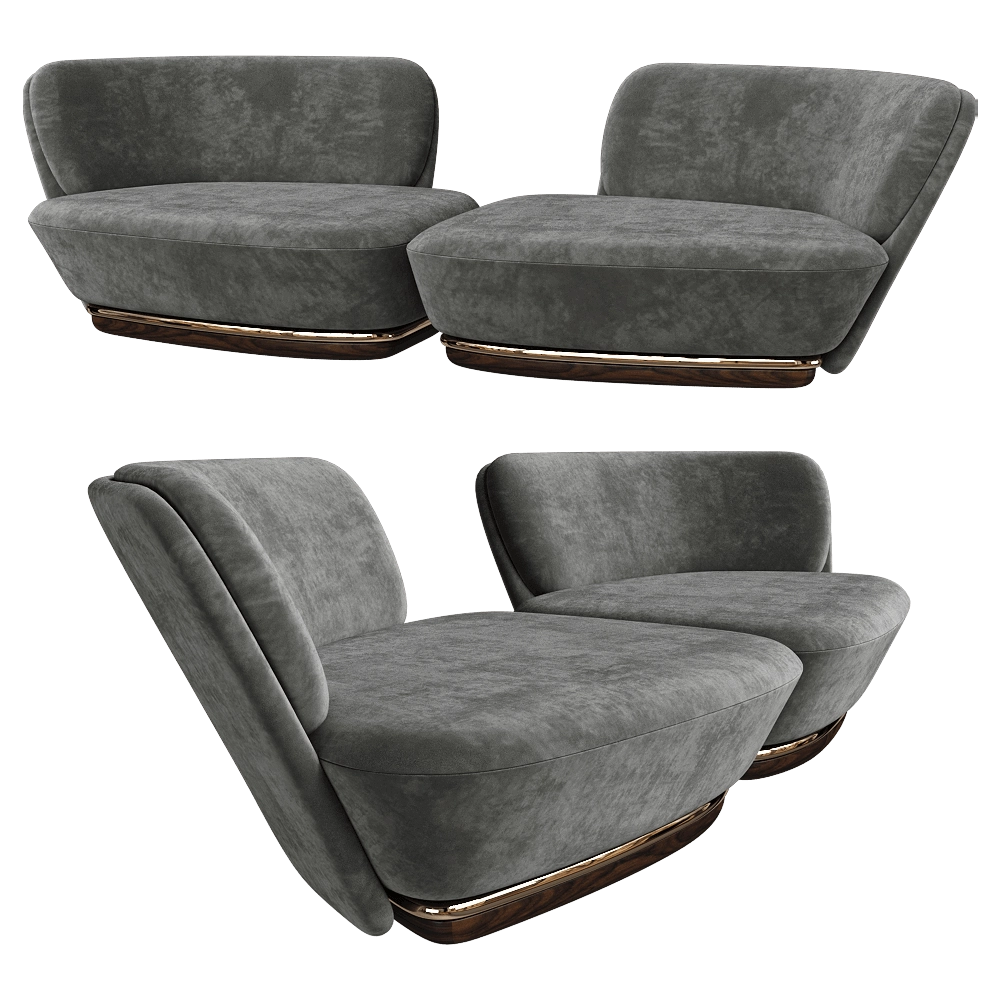 ALMA de LUCE - Sofa Al-Hijr 3D Model