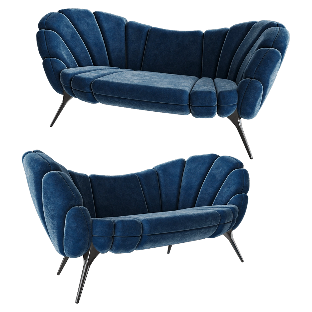 ALMA de LUCE - Sofa AMASUNZU 3D Model