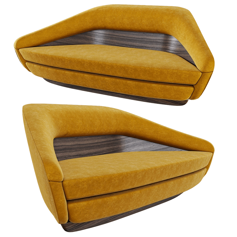 ALMA de LUCE - Sofa Matterhorn 3D Model