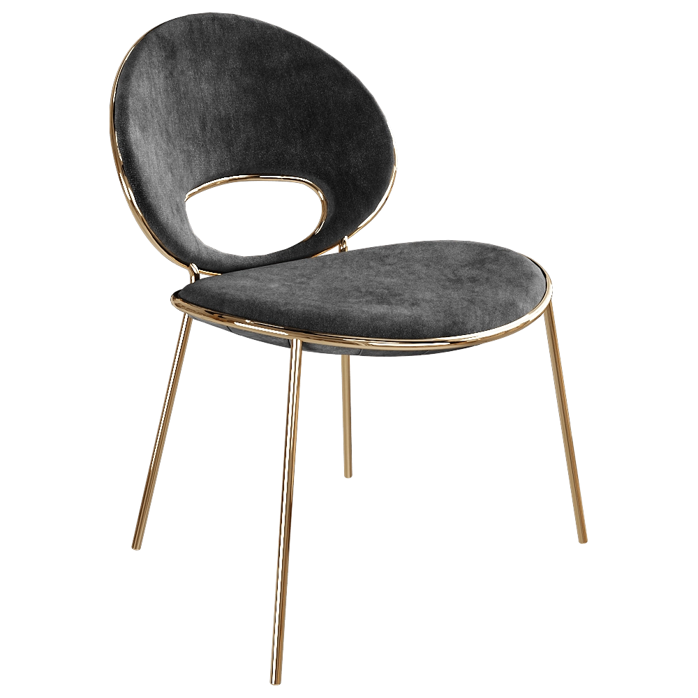 ALMA de LUCE - The chair Black Pearl 3D Model