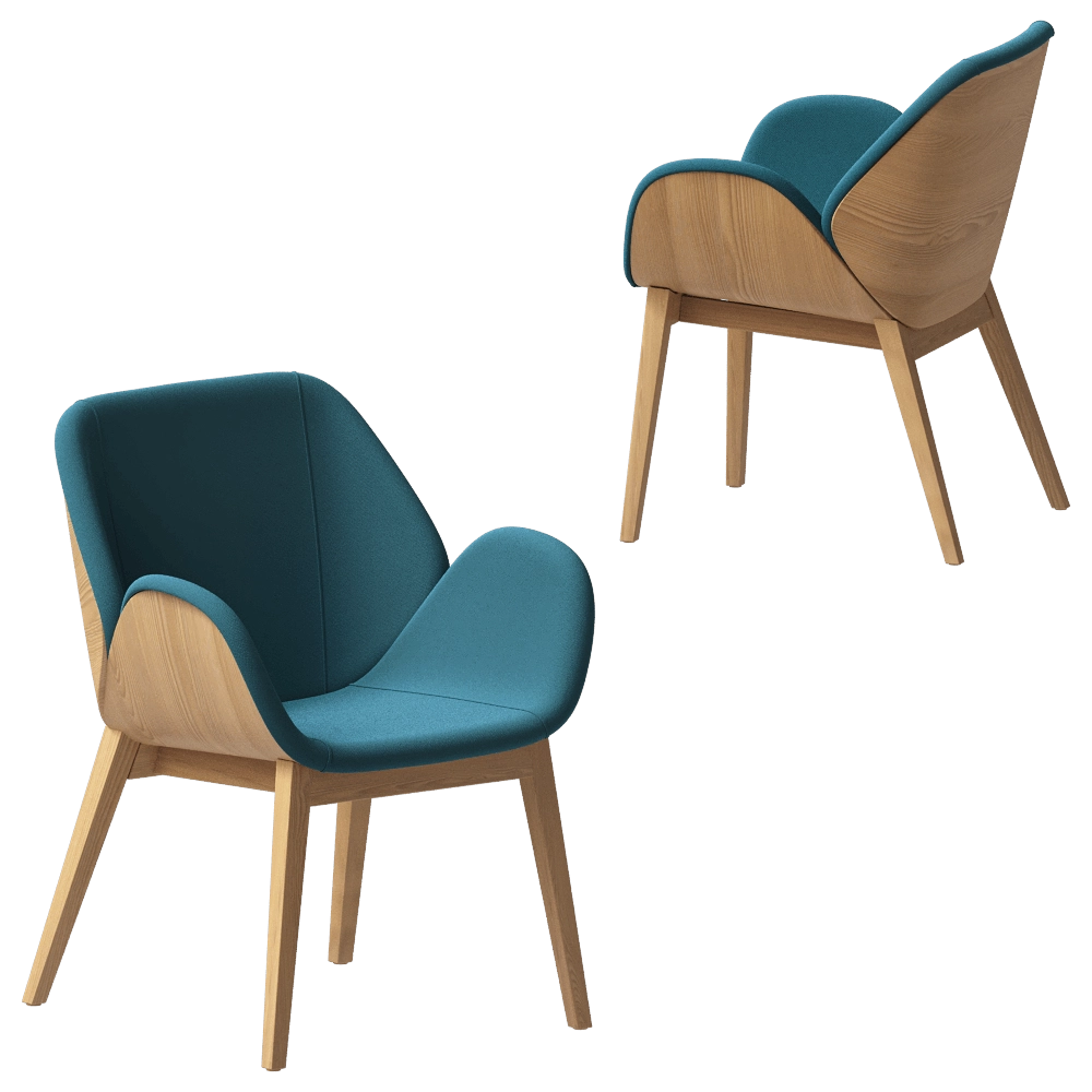 Alma design - Armchair Lips 3D Model