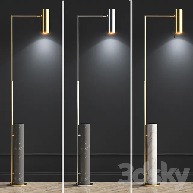 Alma Floor Lamp Circa Lighting 3DModel