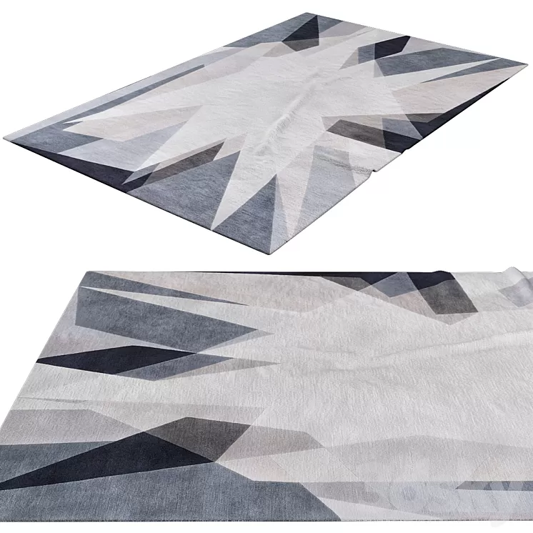 Alma Rug by Jaime Gili – THE RUG COMPANY 3D Model