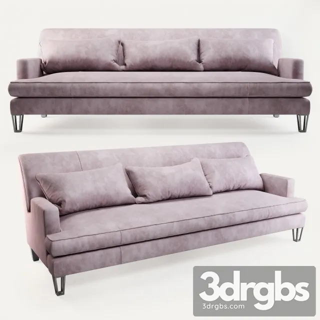 Almandine Sofa 3D Model Free