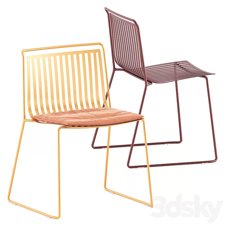 Alo Outdoor chair by ondarreta 3D Model Free