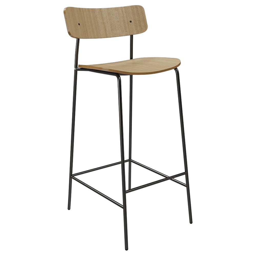 Alot  - Barstool Just 3D Model