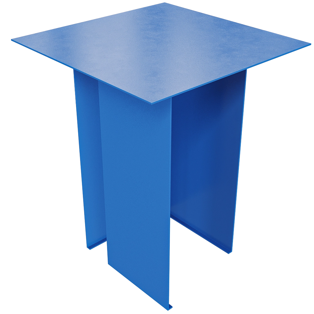 Alot  - Low table Biggie Square 3D Model