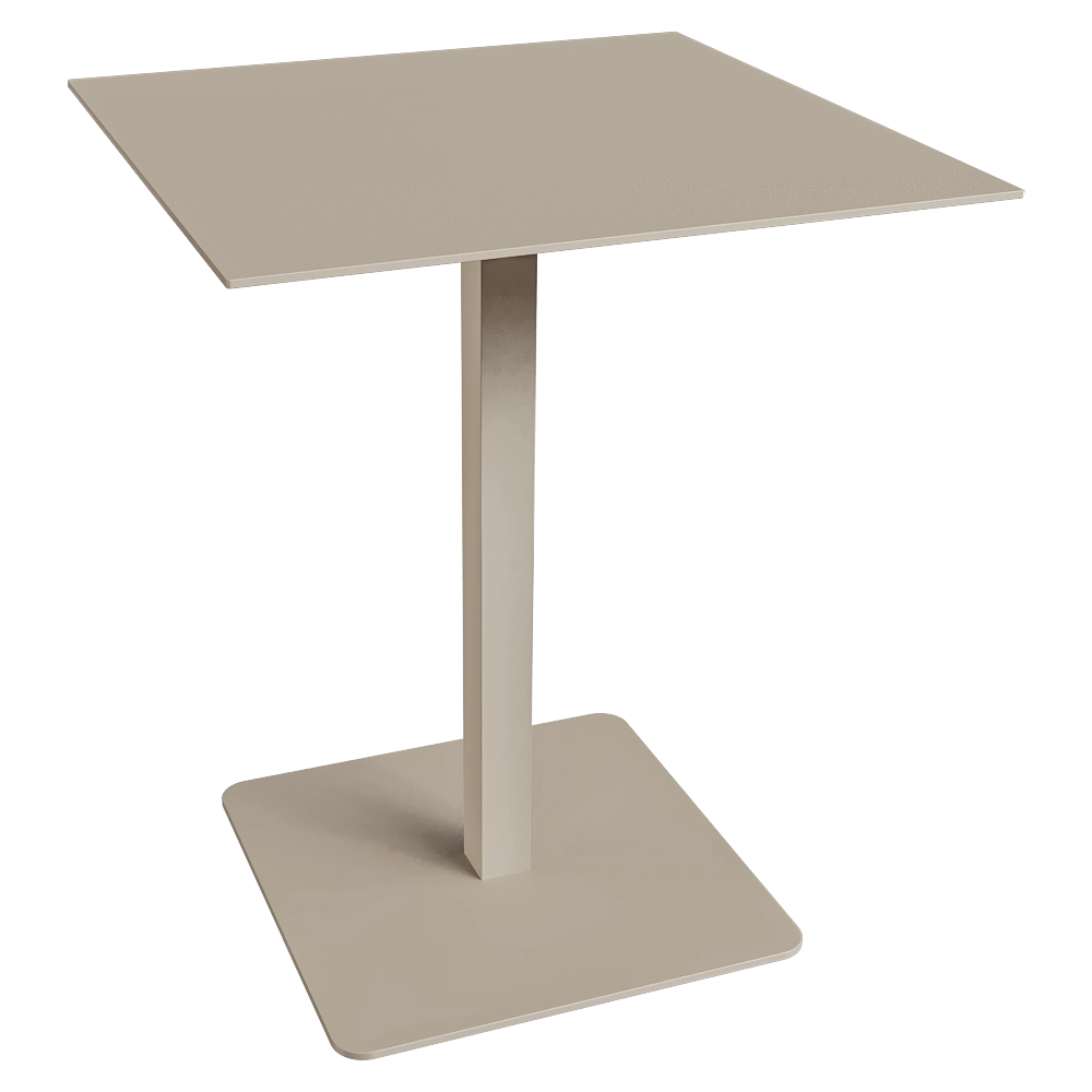 Alot  - Table Square 3D Model