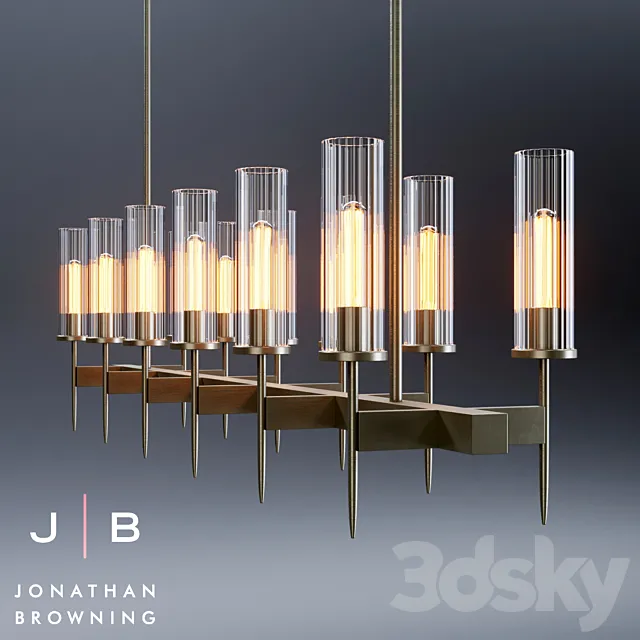 Alouette Chandelier 3DModel