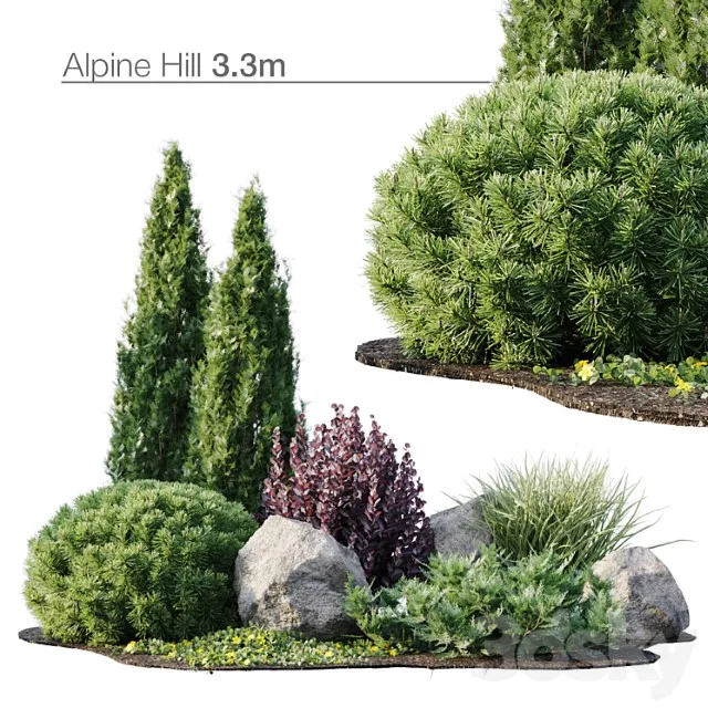 Alpiiskaia Gorka 3 3m 3D Model Free