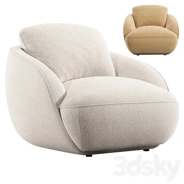 Alpine armchair 3D Model