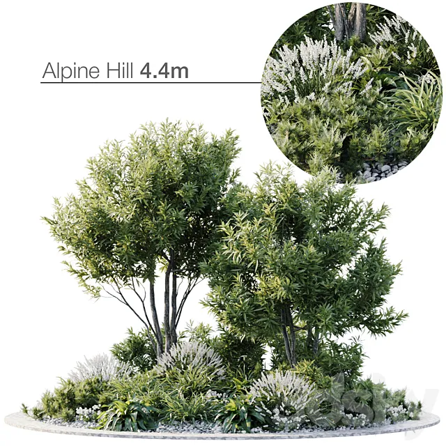 Alpine Hill 6.1 3D Model