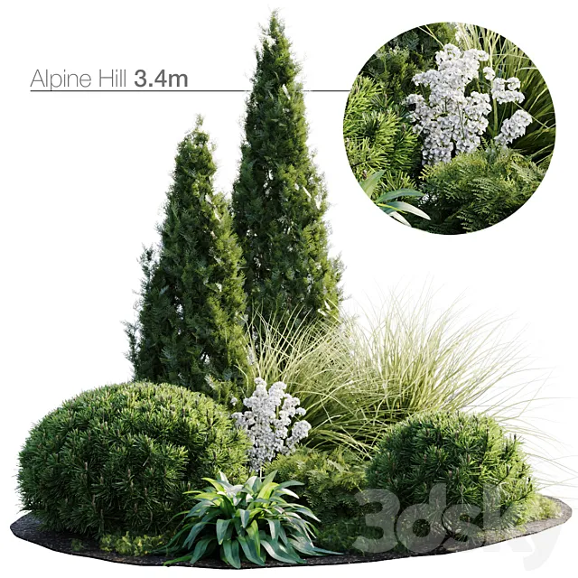 Alpine slide 4 3D Model