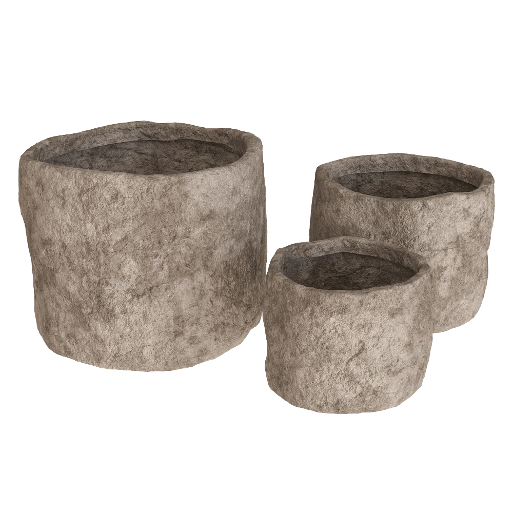 Alt-S - Planter ANTIQUE 3D Model