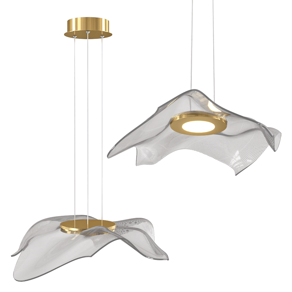 Altavola Design - Pendant lamp LA101/P2 gold 3D Model