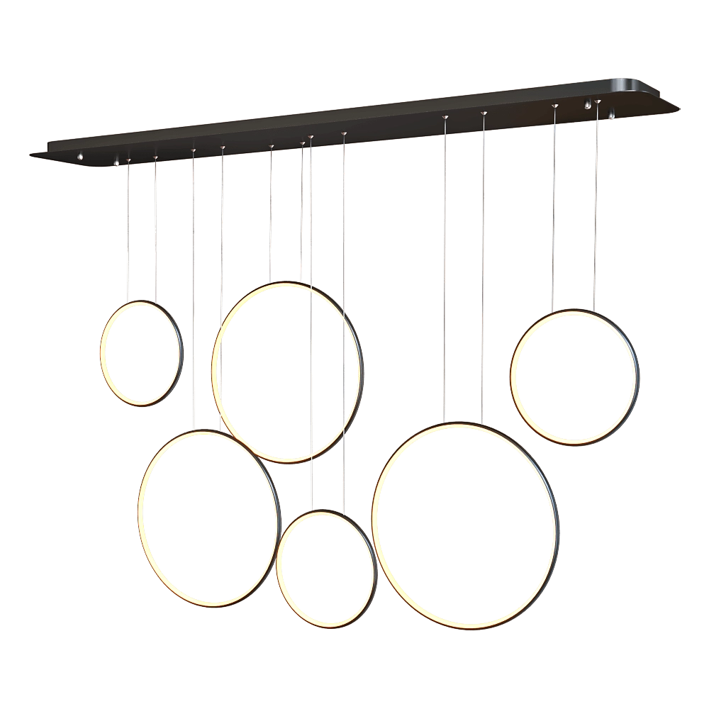 Altavola Design - Pendant lamp Rings LLA076P 3D Model