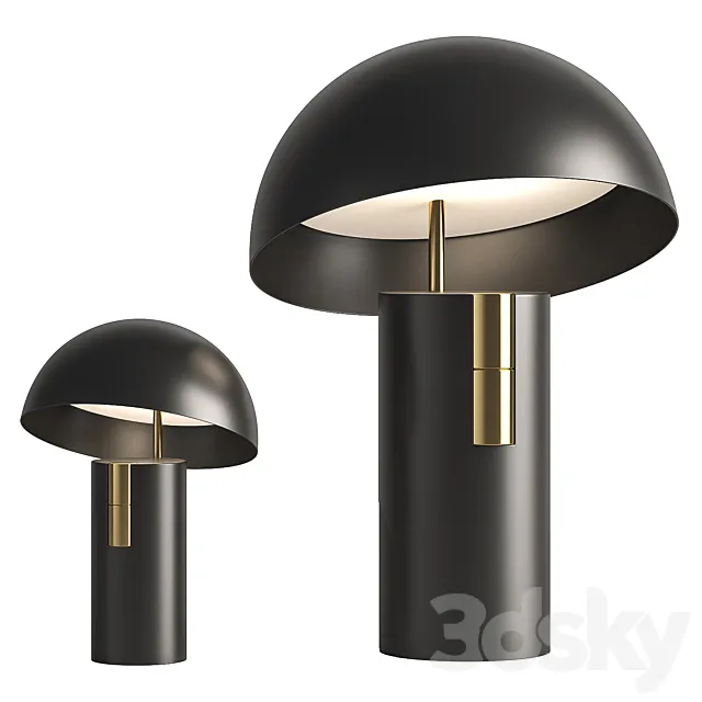 Alto Table Lamp by Jaune Fabrique 3D Model