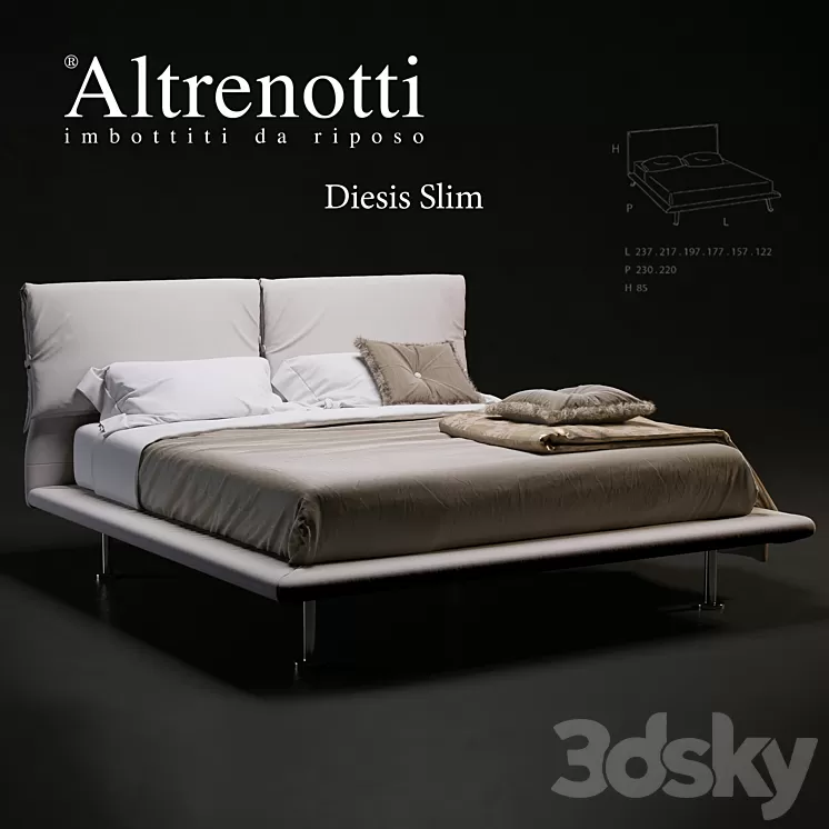 Altrenotti Diesis Slim 3D Model