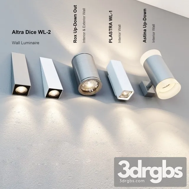 Alumin Wall Light 3D Model Free