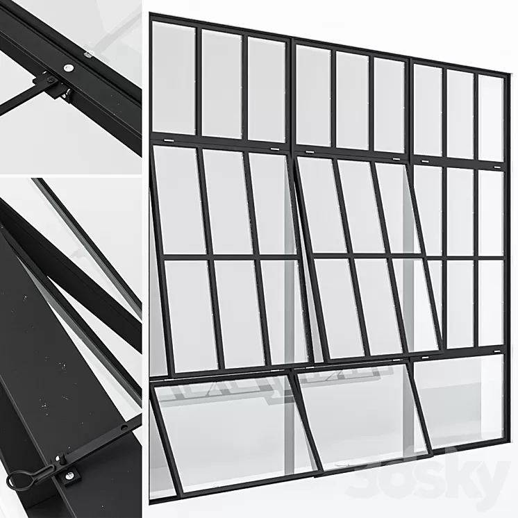 Aluminum window 17