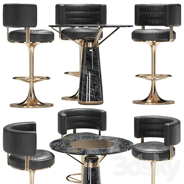 Alva Musa - Firefly coffe set 3DModel